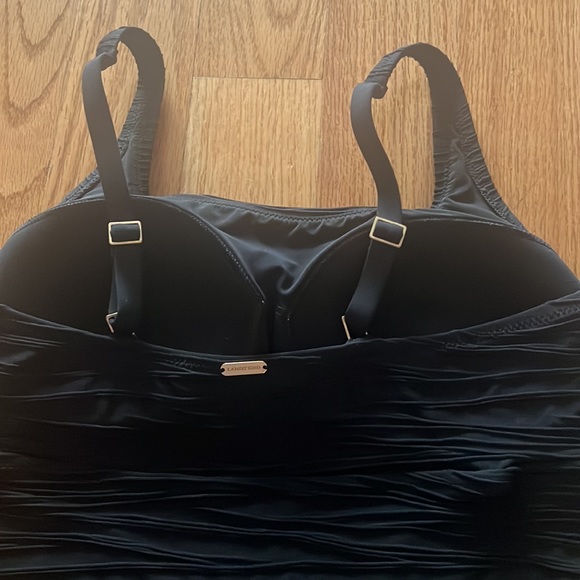 Lands End Black One-piece Swinsuit - Picture 3 of 4